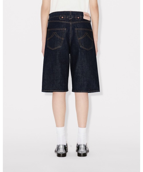 KENZO(ケンゾー)の「ローウエスト ボーイフレンド バミューダ イン ジャパニーズ デニム(デニムパンツ・レディース・ブルー系その他7・26)」の4枚目の写真