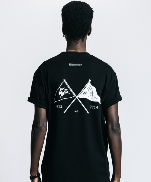 CRIMIE(クライミー)の「FLAG POCKET T SHIRT(Tシャツ/カットソー・メンズ・ホワイト/ブラック・M/L/XL/XXL)」の2枚目の写真