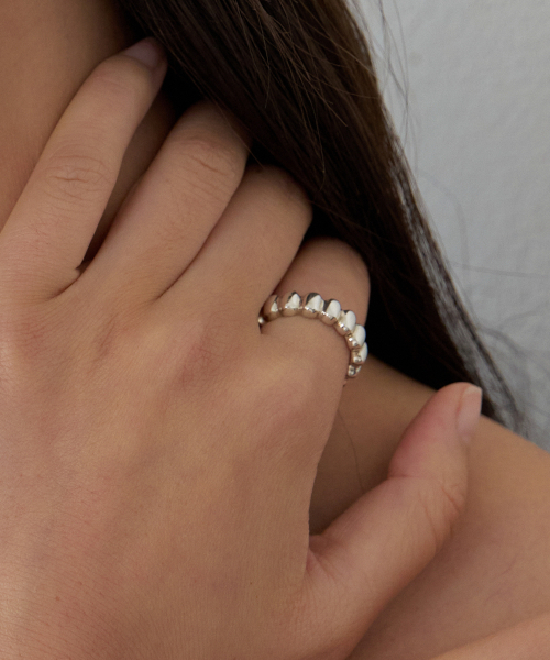 BYWEEKEND（バイウィーケンド）の「Trame ring（リング・レディース・シルバー・11/13/15 /17）」の2枚目の写真