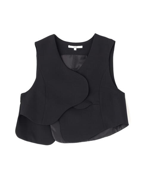UN3D./アンスリード/WAVE ASYMMETRY VEST/ウェーブアシンメトリー