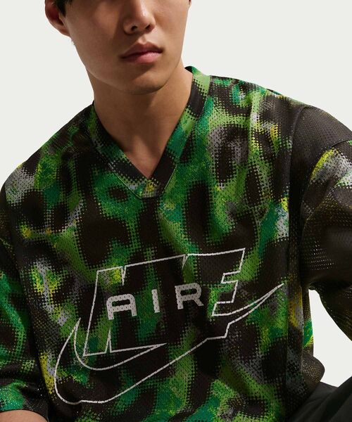 NIKE（ナイキ）の「ナイキ エア メンズ ユニフォーム / Nike Air Men's Jersey IF1265-307 Mean Green（ジャージ・メンズ・グリーン系その他・M/L/2XL/S/XL）」の4枚目の写真