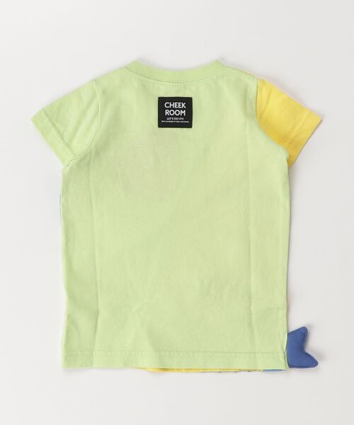 CHEEK ROOM(チークルーム)の「CHEEK ROOM/チークルーム くじらとさめ Tシャツ(Tシャツ/カットソー・キッズ・パープル/サックスブルー/ライトグリーン・90cm/100cm/110cm/120cm/130cm/80cm)」の5枚目の写真