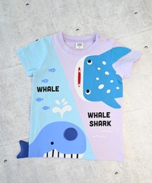 CHEEK ROOM | CHEEK ROOM/チークルーム くじらとさめ Tシャツ(Tシャツ/カットソー)