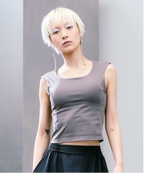 HEREIAM(ヘレイアム)の「【HEREIAM】バックシアーブラ(その他トップス・レディース・ブルー系その他/ブラウン系/ブラック・LARGE/MEDIUM/SMALL)」の1枚目の写真