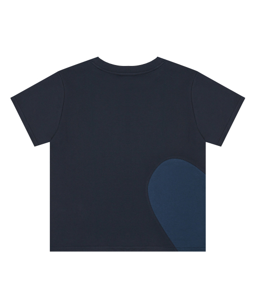 LUVISTRUE(ラヴイズトゥルー)の「BASIC HEART SET UP_TOP(NAVY)(Tシャツ/カットソー・レディース・その他・FREE)」の3枚目の写真