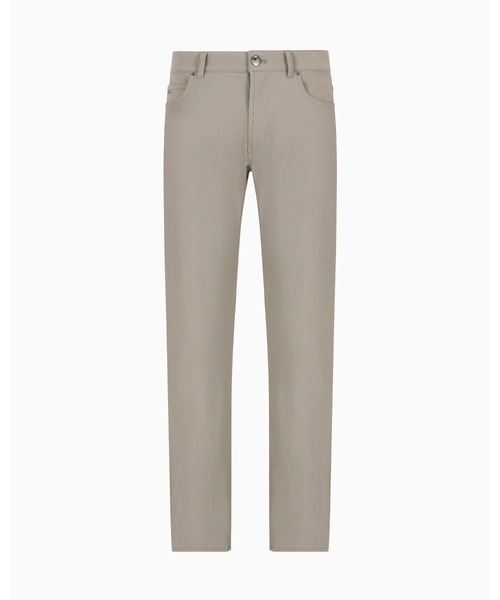 EMPORIO ARMANI（エンポリオアルマーニ）の「【エンポリオ アルマーニ】5ポケットパンツ ストレッチナイロン グログランパターン（デニムパンツ・メンズ・ブラック/ベージュ・32inch/30inch/34inch/27inch/31inch）」の8枚目の写真