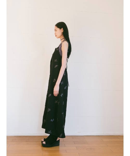 sahara(サハラ)の「【PRE ORDER】Flower Embroidery Dress(ワンピース・レディース・ブラック/ベージュ/ライトグレー・FREE)」の20枚目の写真