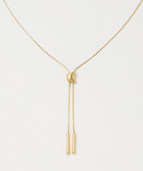 green label relaxing（グリーンレーベルリラクシング）の「スライド メルティバー ネックレス（ネックレス・レディース・シルバー/ゴールド・FREE）」の8枚目の写真