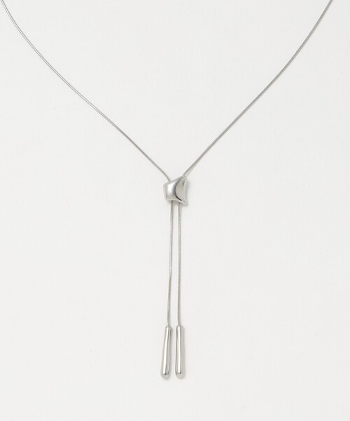 green label relaxing（グリーンレーベルリラクシング）の「スライド メルティバー ネックレス（ネックレス・レディース・シルバー/ゴールド・FREE）」の11枚目の写真