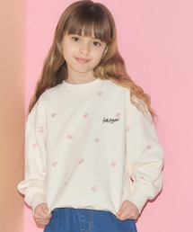Cath Kidston（キャスキッドソン）の「キッズ　総柄プリントスウェット Rose Embroidery（スウェット）」