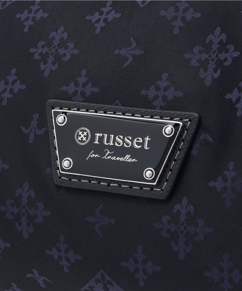 russet for traveller（ラシット　フォー トラベラー）の「ミニボストンバッグ【Boston】（ショルダーバッグ・レディース・ネイビー・FREE）」の6枚目の写真