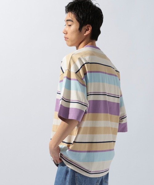 niko and...(ニコアンド)の「USACOTTONヘンリーT(Tシャツ/カットソー・メンズ・ブルー/ブラウン/ベージュ・LARGE/MEDIUM)」の21枚目の写真