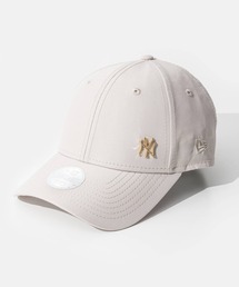 NEW ERA（ニューエラ）の「NEW ERA / 9FORTY WOMEN ニューヨーク・ヤンキース メタリック スモールロゴ 940 キャップ（キャップ）」