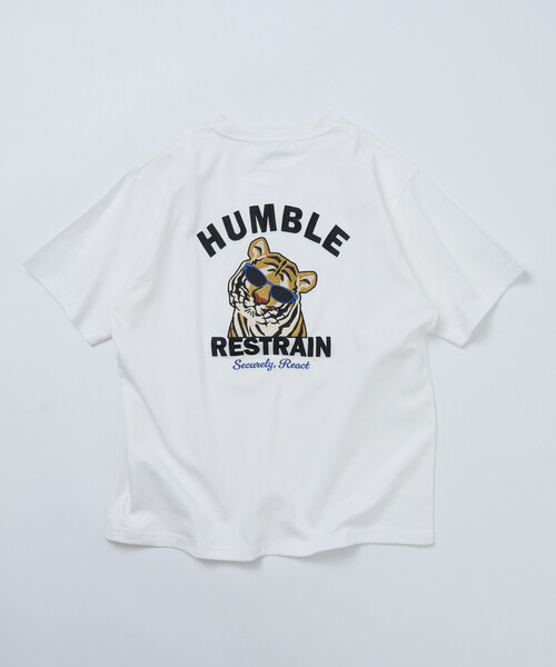 FREAK'S STORE(フリークスストア)の「限定展開 ビッグシルエット デザインバック刺繍 クルーネック Tシャツ / TIGER(Tシャツ/カットソー・メンズ・ブラック/オフホワイト/チャコールグレー/ホワイト・X-LARGE/LARGE/MEDIUM)」の16枚目の写真