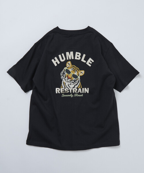 FREAK'S STORE(フリークスストア)の「限定展開 ビッグシルエット デザインバック刺繍 クルーネック Tシャツ / TIGER(Tシャツ/カットソー・メンズ・ブラック/オフホワイト/チャコールグレー/ホワイト・X-LARGE/LARGE/MEDIUM)」の19枚目の写真