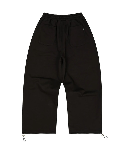 WaiKei（ワイケイ）の「セットアップ着用可能【UNISEX】Wai Kei／アップリケドットパンツ（スウェットパンツ・レディース・ブラック/ナチュラル・MEDIUM/LARGE）」の17枚目の写真