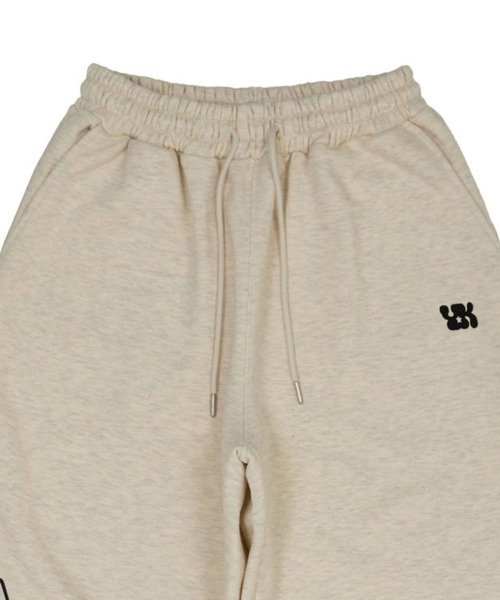 WaiKei（ワイケイ）の「セットアップ着用可能【UNISEX】Wai Kei／アップリケドットパンツ（スウェットパンツ・レディース・ブラック/ナチュラル・MEDIUM/LARGE）」の22枚目の写真