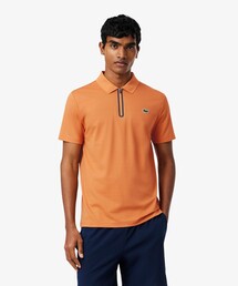 LACOSTE ラコステ 半袖ポロシャツ オレンジ LL ラコステ LACOSTE リヨセルブレンドミニマルポロシャツ （オレンジ
