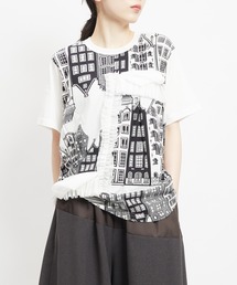 gomme（ゴム）の「アムステルダムフリルＴ（Tシャツ/カットソー）」