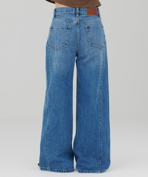 stitch line wide denim(ステッチラインワイドデニム)(デニムパンツ stitch line wide denim(ステッチラインワイドデニム)(デニムパンツ