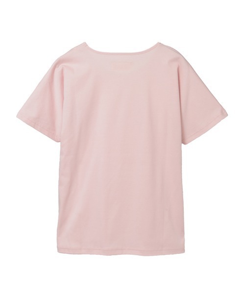 PINK HOUSE（ピンクハウス）の「ロゴプリントカットソー（Tシャツ/カットソー・レディース・アクア/キナリ/ピンク/ブラック・フリー）」の6枚目の写真