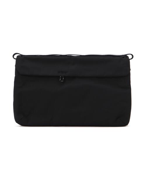 Topologie(トポロジー)の「Topologie/トポロジー Flat Sacoche Small Tech Sateen フラット サコッシュ スモールテックサテン【バッグ単体】(ショルダーバッグ・メンズ・ブラック・F)」の8枚目の写真