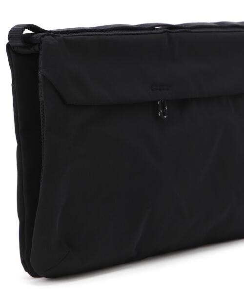 Topologie(トポロジー)の「Topologie/トポロジー Flat Sacoche Small Tech Sateen フラット サコッシュ スモールテックサテン【バッグ単体】(ショルダーバッグ・メンズ・ブラック・F)」の15枚目の写真
