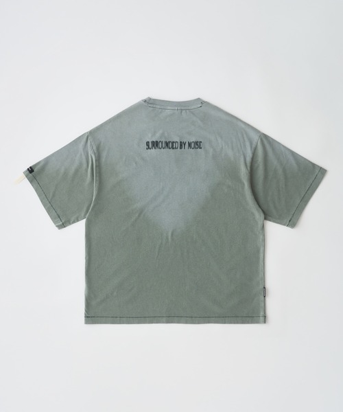 ADAM PATEK（アダムパテック）の「【ADAMPATEK/アダムパテック】noise  aging T エイジングTEE（Tシャツ/カットソー・レディース・ブラック/ホワイト/ピンク/グリーン・1/2）」の10枚目の写真