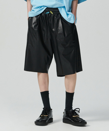 Beyond Closet（-）の「[コレクションライン] ハンドメイドディテールレザー ハーフボクサーパンツ ブラック（その他パンツ）」