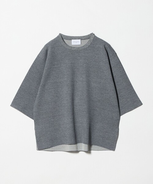 UNITED ARROWS（ユナイテッドアローズ）の「ニット Tシャツ ‐ウォッシャブル‐（ニット/セーター・レディース・グレー系/ピンク/ネイビー・FREE）」の2枚目の写真