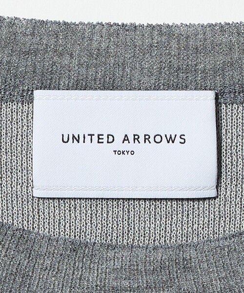 UNITED ARROWS（ユナイテッドアローズ）の「ニット Tシャツ ‐ウォッシャブル‐（ニット/セーター・レディース・グレー系/ピンク/ネイビー・FREE）」の13枚目の写真