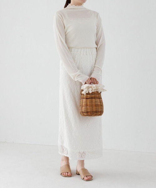 flower(フラワー)の「ガーデンレースシュシュ(シュシュ・レディース・ブルー/グリーン/アイボリー・FREE)」の20枚目の写真