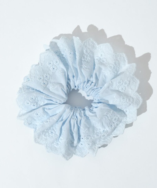 flower(フラワー)の「ガーデンレースシュシュ(シュシュ・レディース・ブルー/グリーン/アイボリー・FREE)」の14枚目の写真