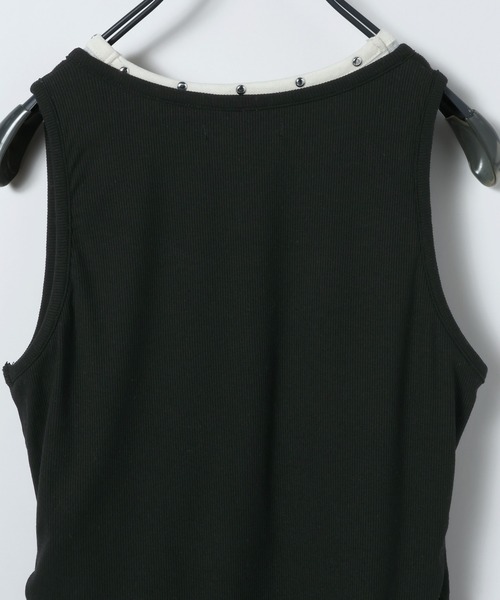 JEANASIS(ジーナシス)の「【25quee】ヘンリータンクSET/668216(タンクトップ・レディース・グリーン系その他/ベージュ系その他/ブラック系その他・FREE)」の9枚目の写真