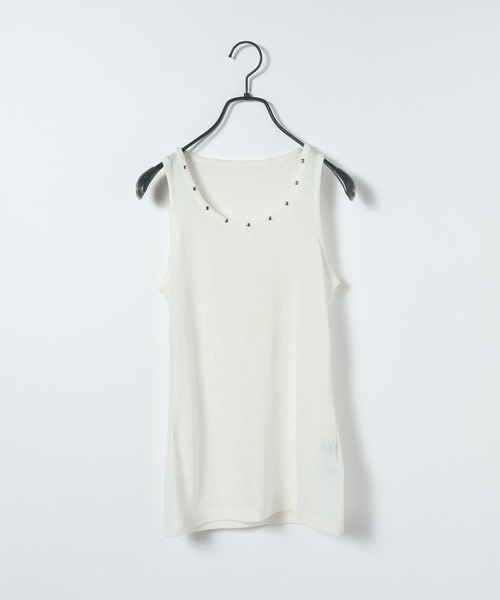 JEANASIS(ジーナシス)の「【25quee】ヘンリータンクSET/668216(タンクトップ・レディース・グリーン系その他/ベージュ系その他/ブラック系その他・FREE)」の10枚目の写真