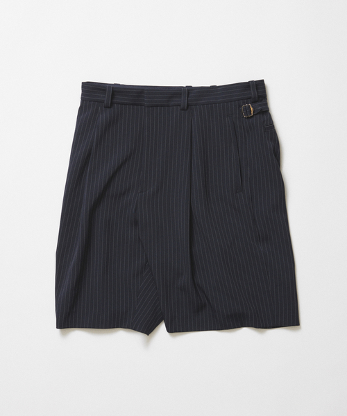 EDIFICE（エディフィス）の「ストライプ サイド アジャスト ショーツ（その他パンツ・メンズ・ネイビー/アイボリー・SMALL/MEDIUM/LARGE）」の2枚目の写真