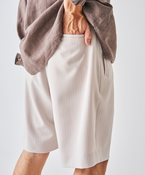 EDIFICE（エディフィス）の「ストライプ サイド アジャスト ショーツ（その他パンツ・メンズ・ネイビー/アイボリー・SMALL/MEDIUM/LARGE）」の10枚目の写真