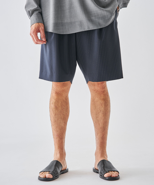 EDIFICE（エディフィス）の「ストライプ サイド アジャスト ショーツ（その他パンツ・メンズ・ネイビー/アイボリー・SMALL/MEDIUM/LARGE）」の13枚目の写真