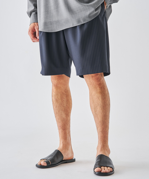 EDIFICE（エディフィス）の「ストライプ サイド アジャスト ショーツ（その他パンツ・メンズ・ネイビー/アイボリー・SMALL/MEDIUM/LARGE）」の14枚目の写真