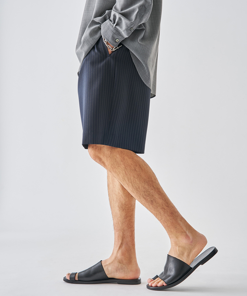 EDIFICE（エディフィス）の「ストライプ サイド アジャスト ショーツ（その他パンツ・メンズ・ネイビー/アイボリー・SMALL/MEDIUM/LARGE）」の16枚目の写真