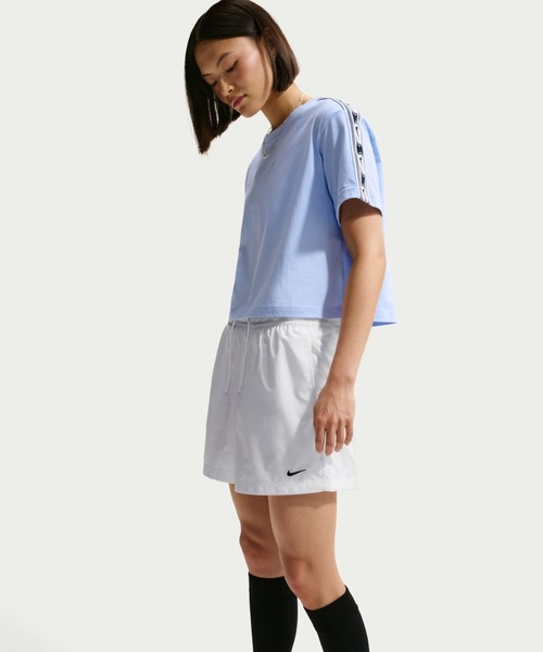 NIKE(ナイキ)の「ナイキ NIKE ナイキ NSW MR エッセンシャル ウーブン ショート(その他パンツ・レディース・ホワイト・L/M/S)」の2枚目の写真