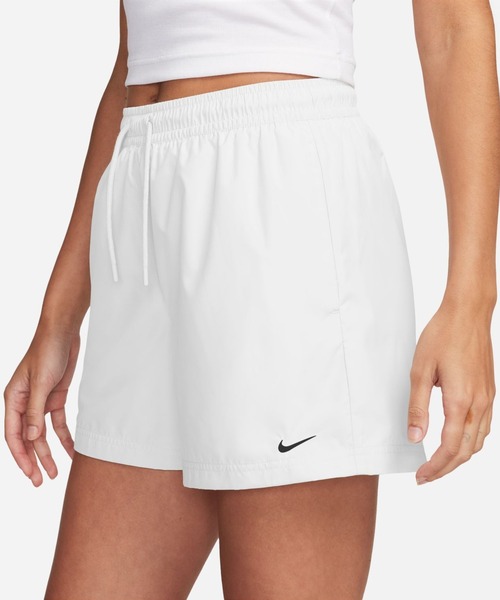 NIKE(ナイキ)の「ナイキ NIKE ナイキ NSW MR エッセンシャル ウーブン ショート(その他パンツ・レディース・ホワイト・L/M/S)」の4枚目の写真