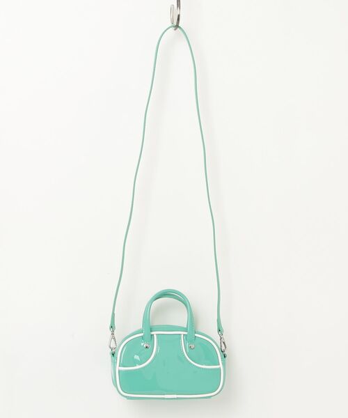 PUMA（プーマ）の「プーマ【PUMA】- グリップバッグ【1976 MICRO GRIP BAG VIBRANT GREEN 091824-10】（ショルダーバッグ・レディース・グリーン・ONE SIZE）」の5枚目の写真