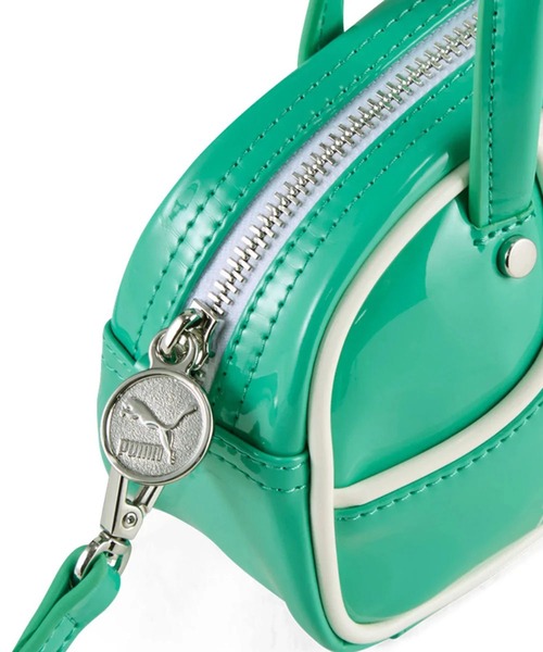 PUMA（プーマ）の「プーマ【PUMA】- グリップバッグ【1976 MICRO GRIP BAG VIBRANT GREEN 091824-10】（ショルダーバッグ・レディース・グリーン・ONE SIZE）」の4枚目の写真