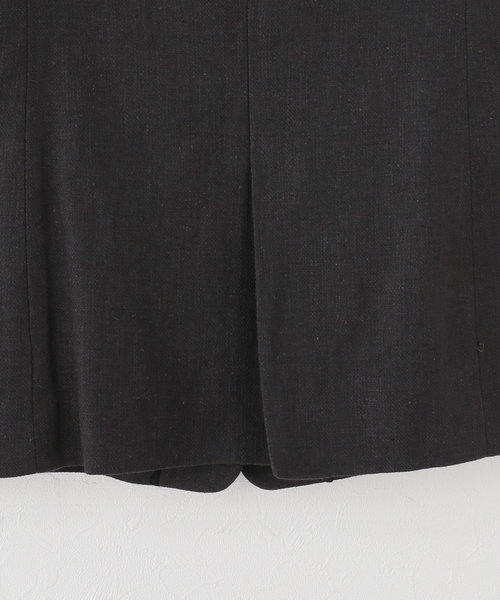 JOURNAL STANDARD(ジャーナルスタンダード)の「ラミーコットンツイル ジレ(その他アウター・レディース・ブラック系その他/ホワイト×ホワイト・FREE)」の6枚目の写真