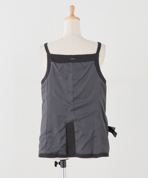 JOURNAL STANDARD(ジャーナルスタンダード)の「ラミーコットンツイル ジレ(その他アウター・レディース・ブラック系その他/ホワイト×ホワイト・FREE)」の8枚目の写真