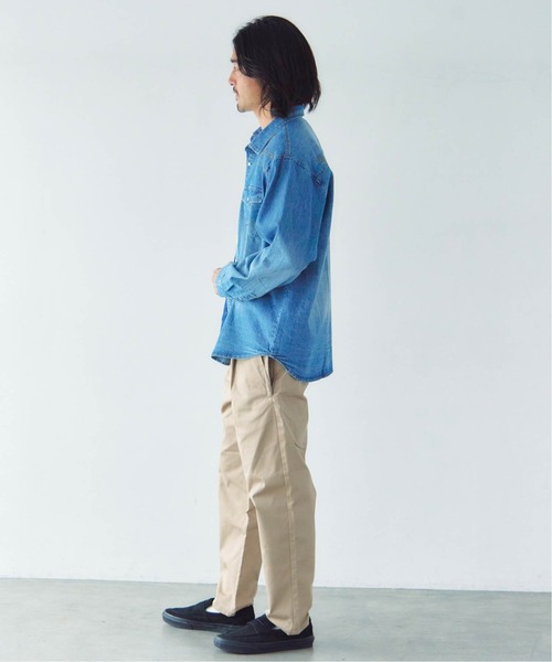 JACKROSE(ジャックローズ)の「JE STUDS DENIM SHIRTS(シャツ/ブラウス・メンズ・ライトインディゴブルー/インディゴブルー・M/L/XL)」の13枚目の写真