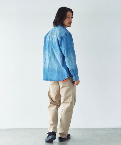 JACKROSE(ジャックローズ)の「JE STUDS DENIM SHIRTS(シャツ/ブラウス・メンズ・ライトインディゴブルー/インディゴブルー・M/L/XL)」の16枚目の写真