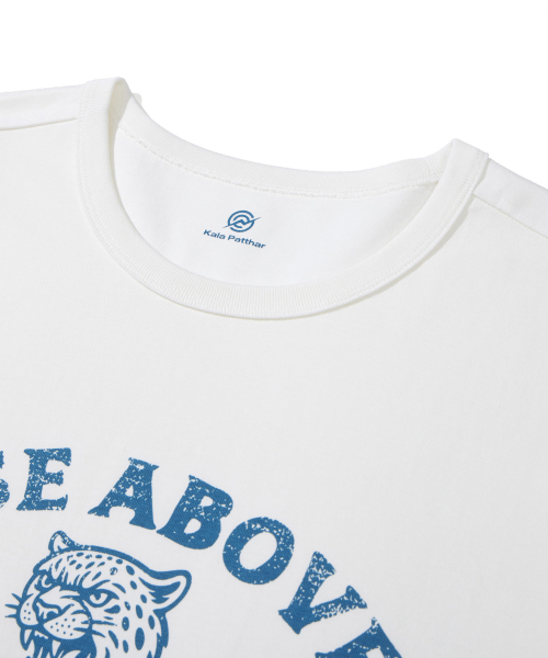 KALAPATTHAR（カラパタール）の「KP SLOGAN TIGER GRAPHIC SHORT-SLEEVED T-SHIRT - WHITE（Tシャツ/カットソー・メンズ・その他・MEDIUM/LARGE/X-LARGE）」の6枚目の写真
