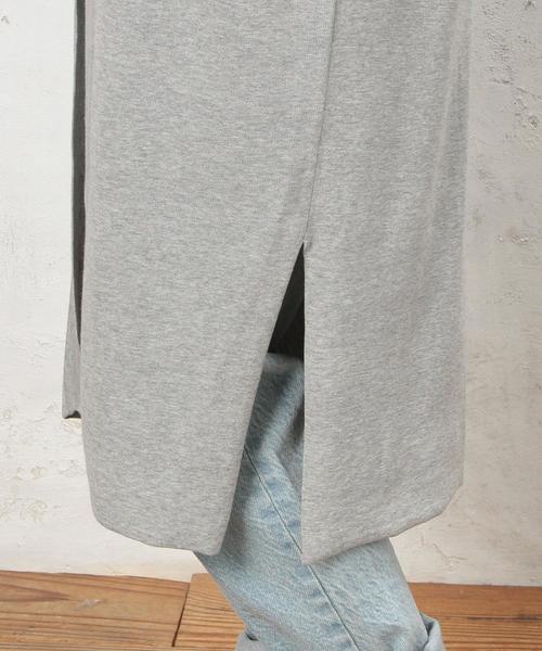 green label relaxing（グリーンレーベルリラクシング）の「KF HandWash C/A S/ロング カーディガン◆（カーディガン/ボレロ・レディース・ライトグレー/モカ/ネイビー/その他1・FREE）」の13枚目の写真